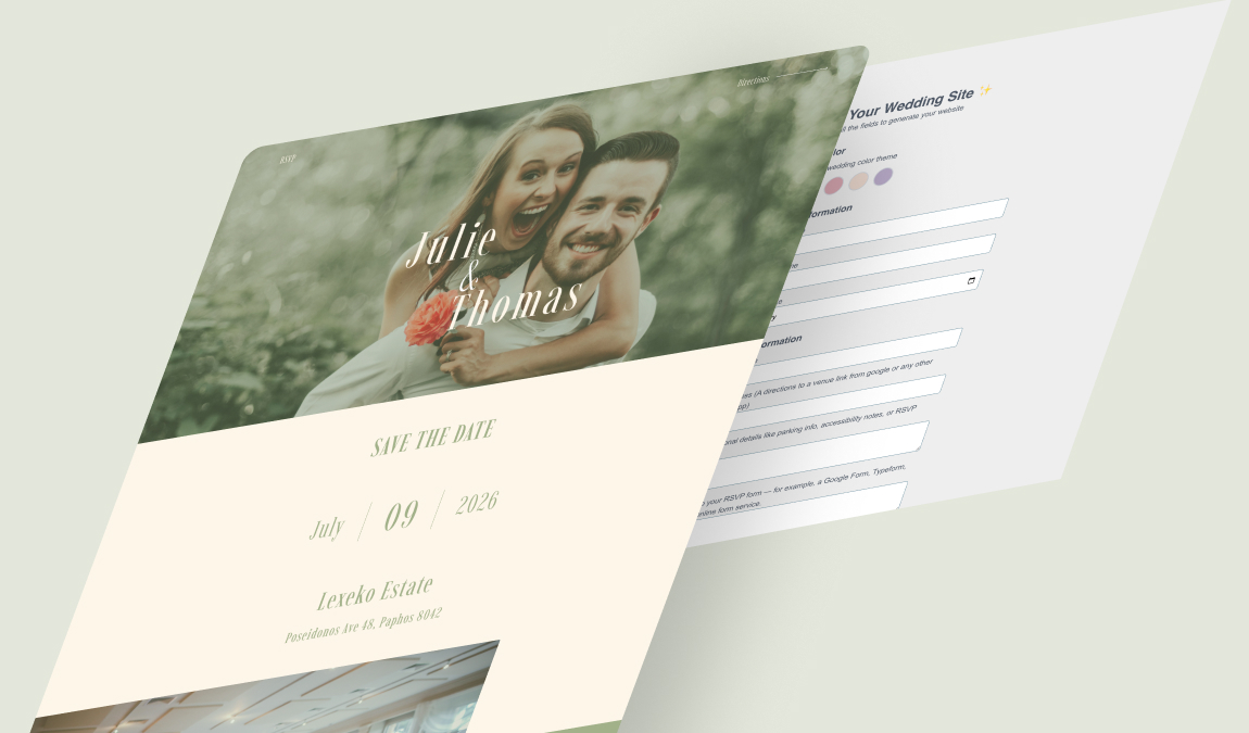 Wedding project image